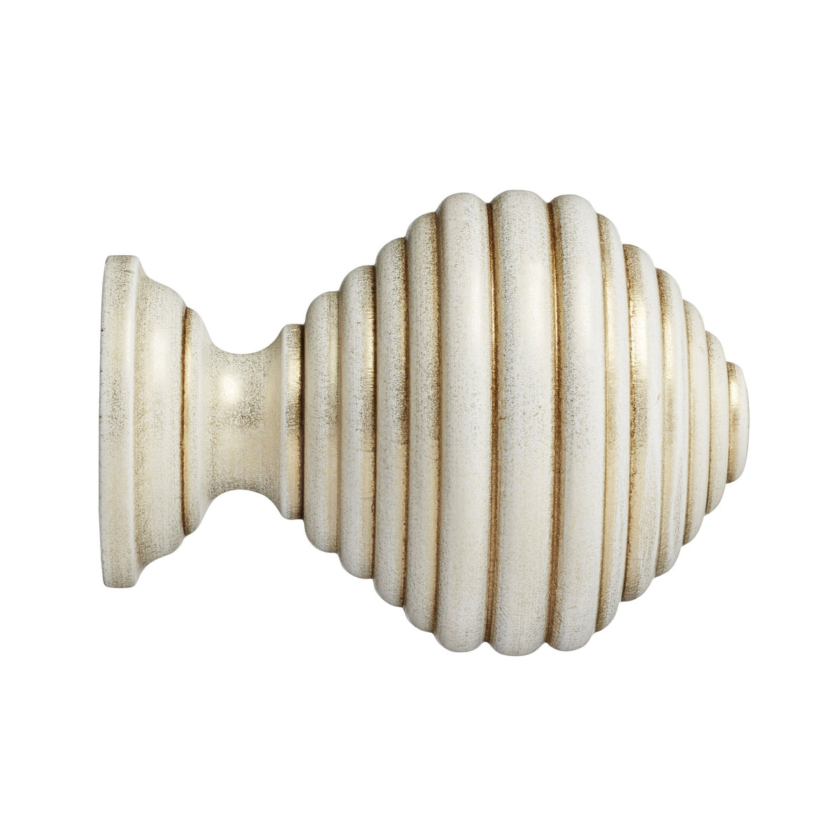 Hallis Museum Museum 35mm Cream & Gold Dune Finial