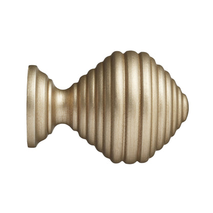 Hallis Museum Museum 35mm Satin Oyster Dune Finial