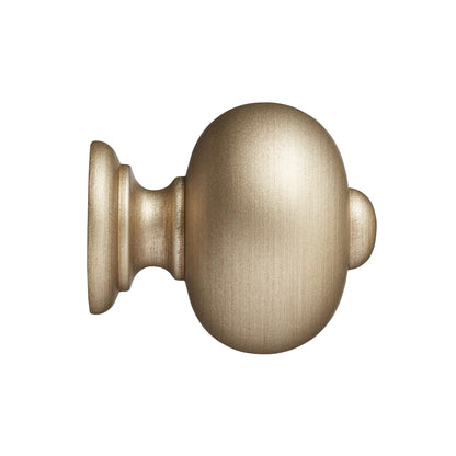 Hallis Museum Museum 35mm Satin Oyster Parham Finial