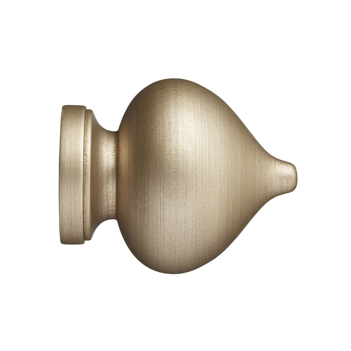 Hallis Museum Museum 35mm Satin Oyster Florence Finial