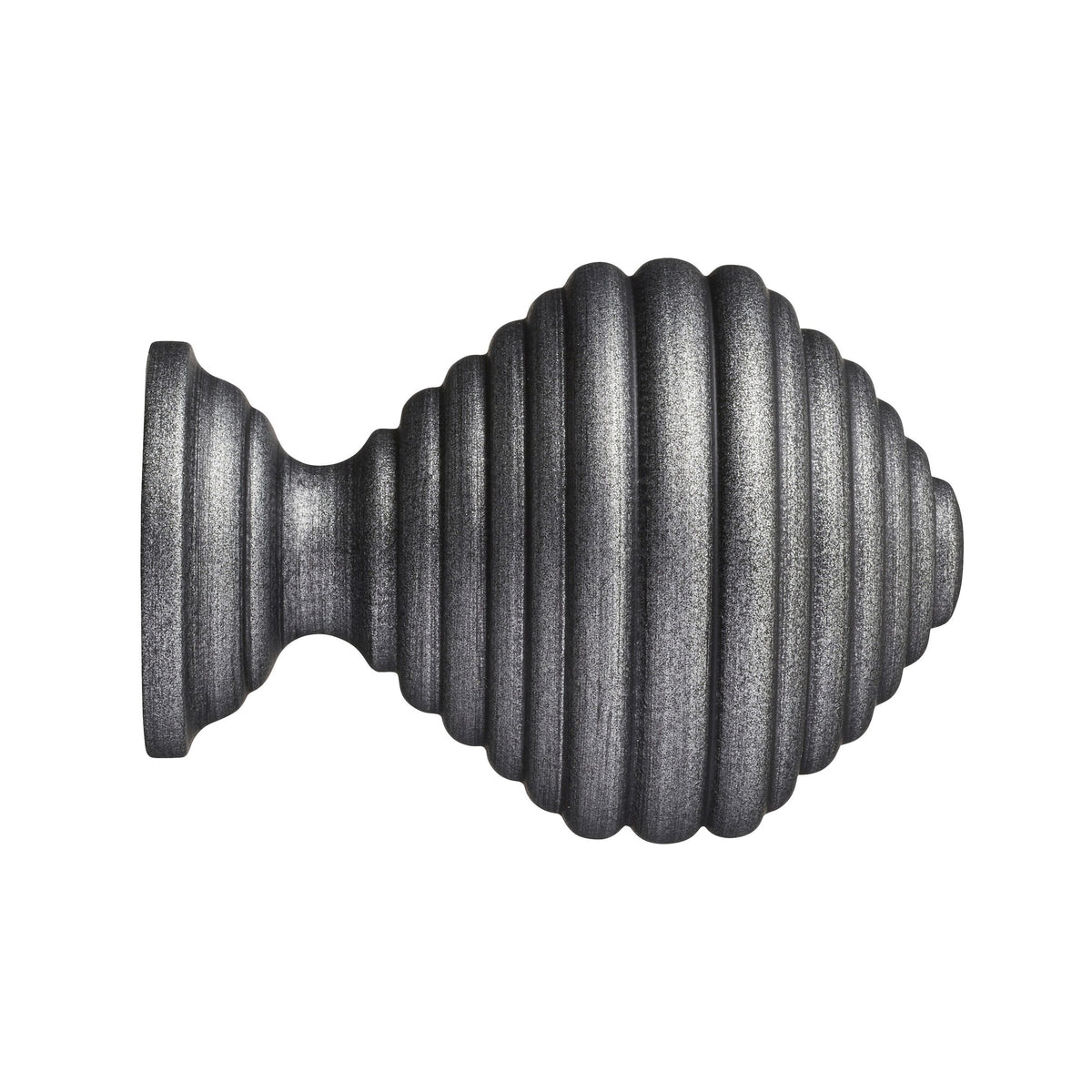 Hallis Museum Museum 35mm Satin Pewter Dune Finial