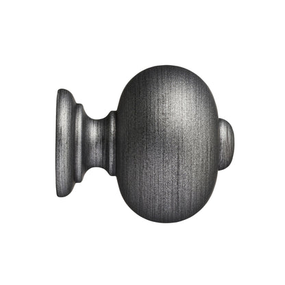 Hallis Museum Museum 35mm Satin Pewter Parham Finial