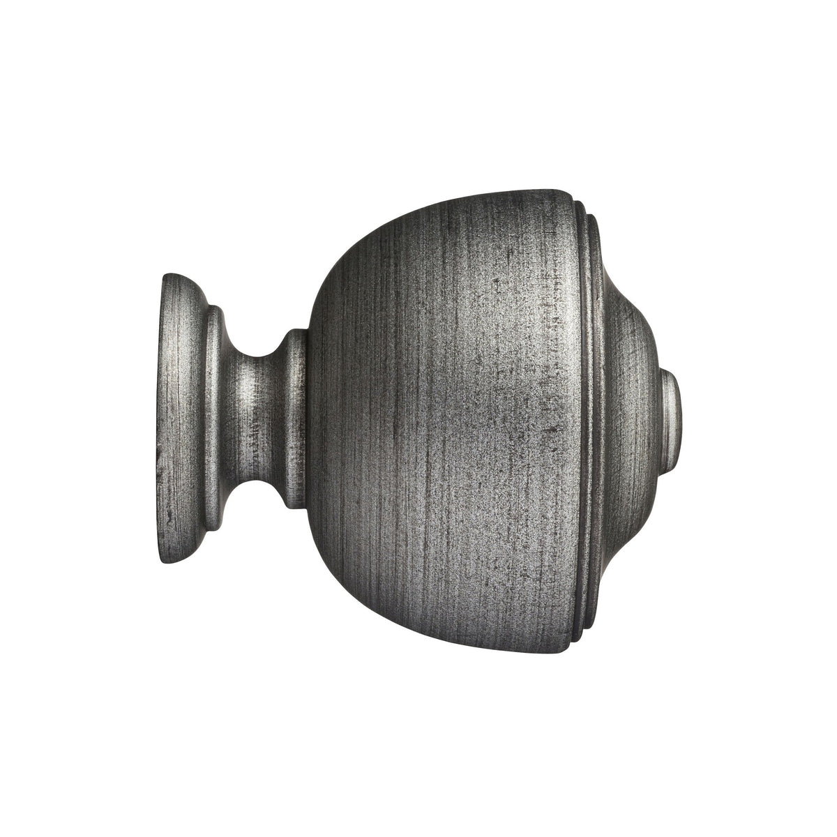 Hallis Museum Museum 35mm Satin Pewter Asher Finial
