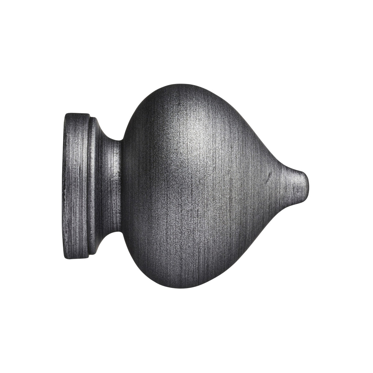 Hallis Museum Museum 35mm Satin Pewter Florence Finial