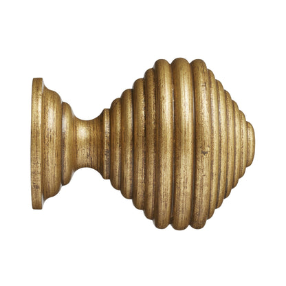 Hallis Museum Museum 45mm Antique Gilt Dune Finial