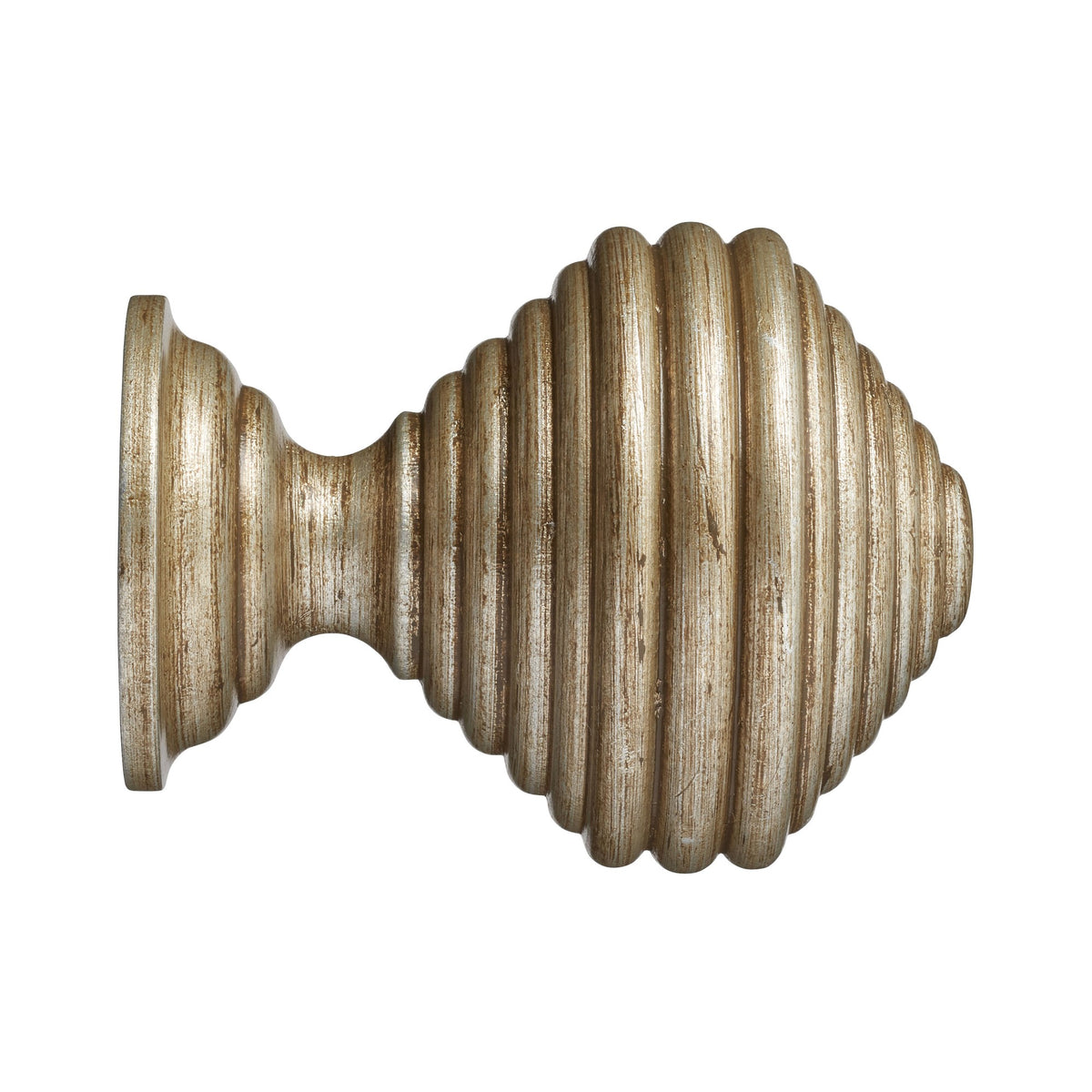 Hallis Museum Museum 45mm Antique Silver Dune Finial