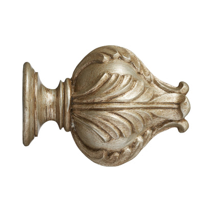 Hallis Museum Museum 45mm Antique Silver Vienna Finial