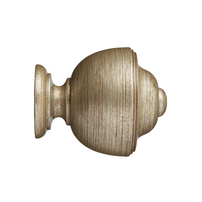 Hallis Museum Museum 45mm Antique Silver Asher Finial