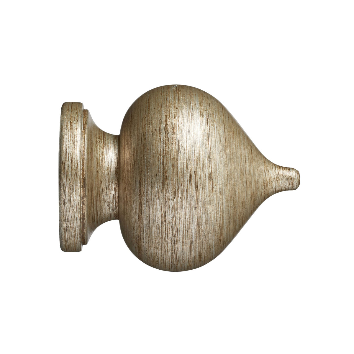 Hallis Museum Museum 45mm Antique Silver Florence Finial