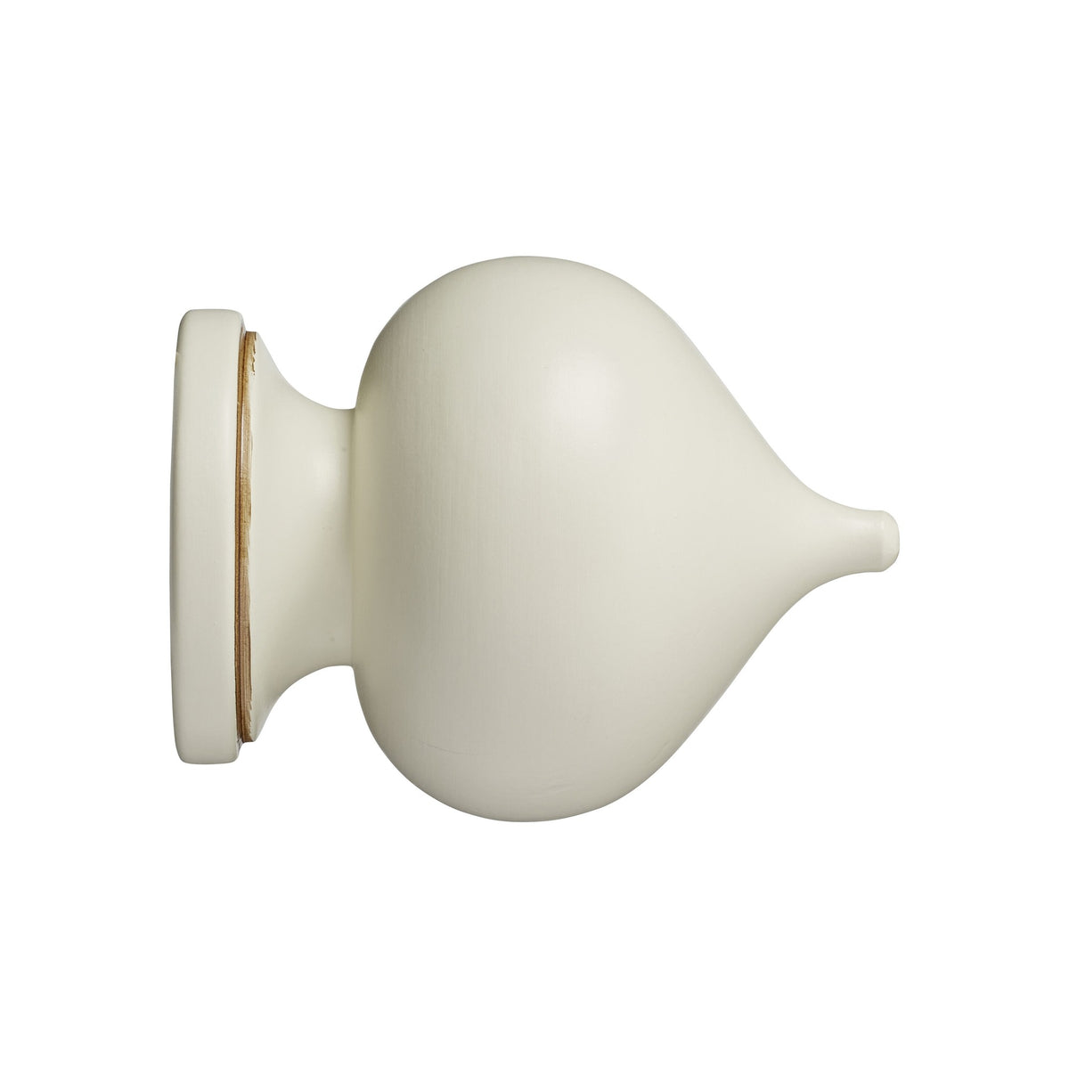 Hallis Museum Museum 45mm Antique White Florence Finial
