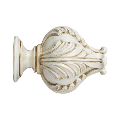 Hallis Museum Museum 45mm Cream & Gold Vienna Finial