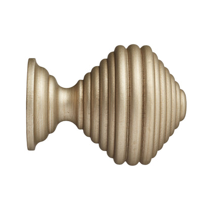 Hallis Museum Museum 45mm Satin Oyster Dune Finial