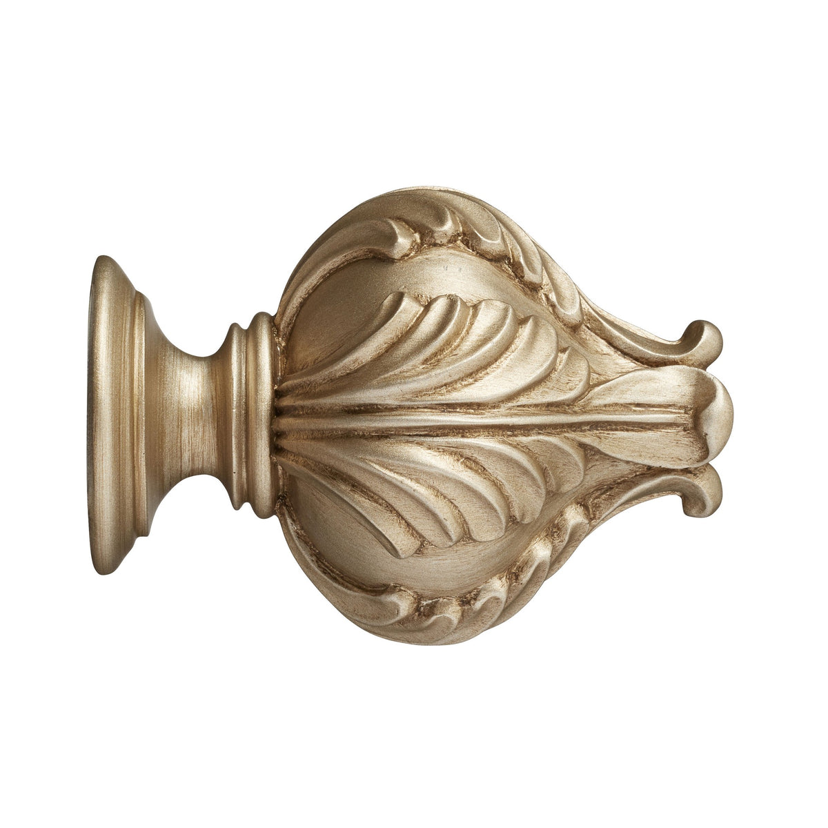Hallis Museum Museum 45mm Satin Oyster Vienna Finial