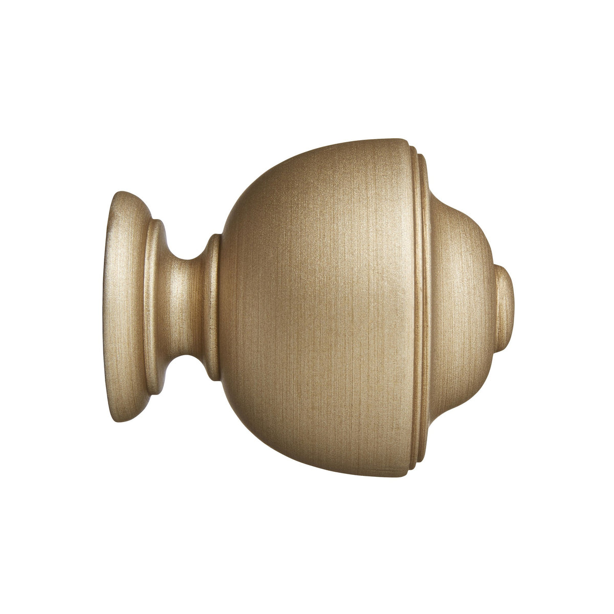 Hallis Museum Museum 45mm Satin Oyster Asher Finial