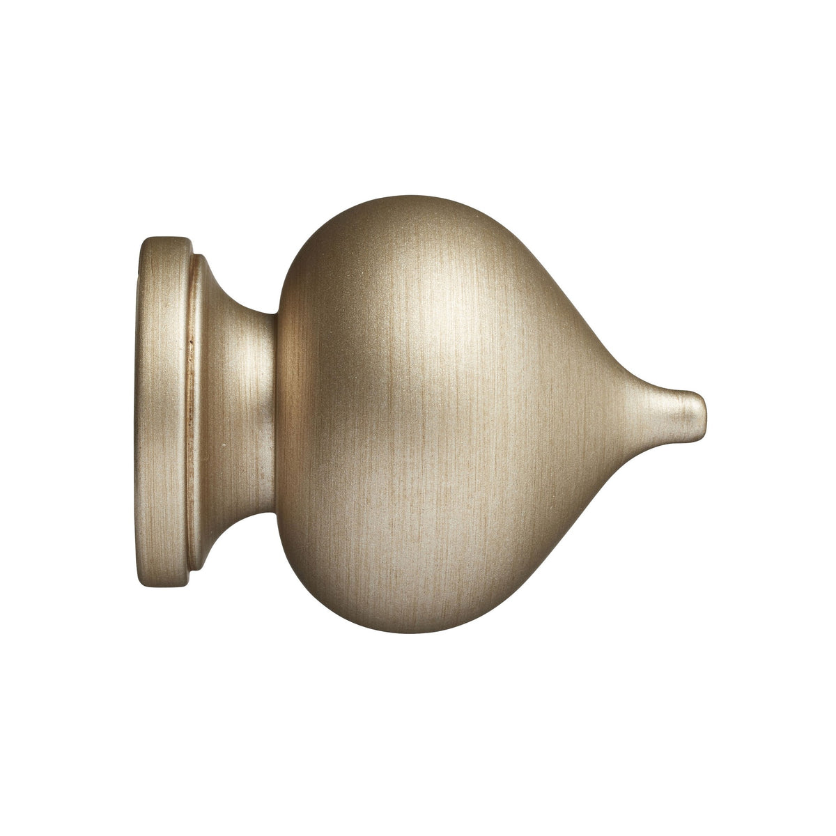 Hallis Museum Museum 45mm Satin Oyster Florence Finial