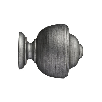 Hallis Museum Museum 45mm Satin Pewter Asher Finial