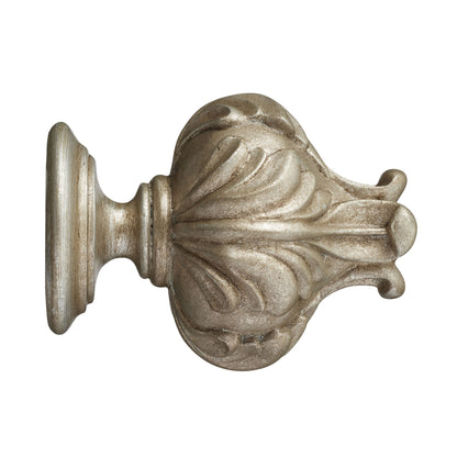 Hallis Museum Museum 55mm Antique Silver Vienna Finial