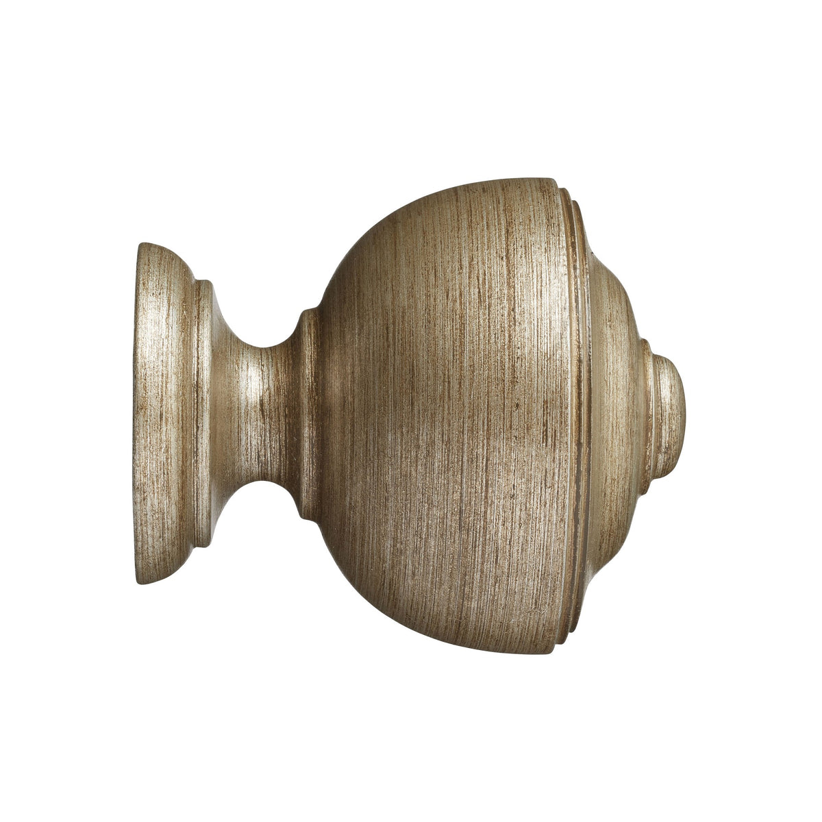Hallis Museum Museum 55mm Antique Silver Asher Finial