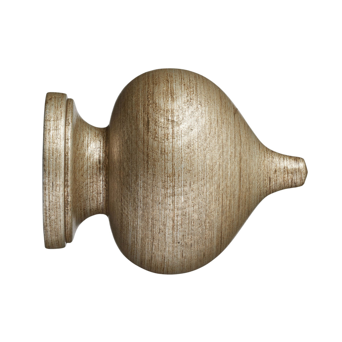 Hallis Museum Museum 55mm Antique Silver Florence Finial