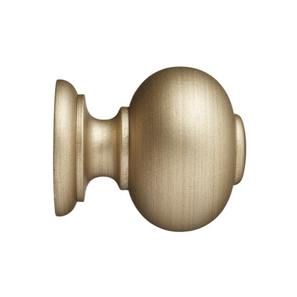 Hallis Museum Museum 55mm Satin Oyster Parham Finial