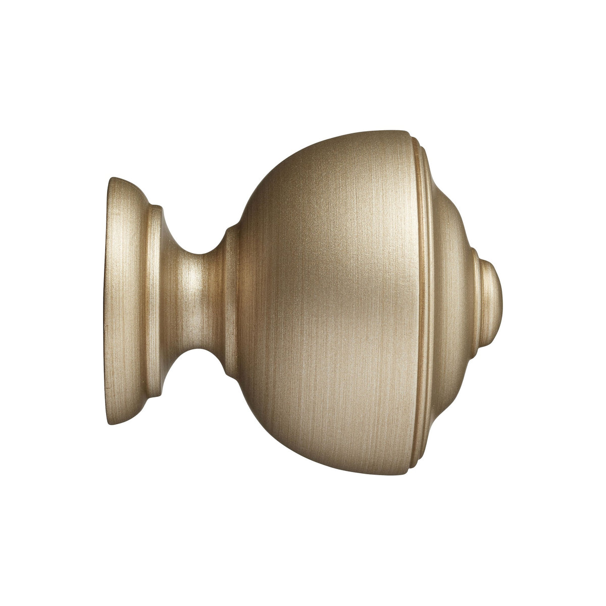 Hallis Museum Museum 55mm Satin Oyster Asher Finial