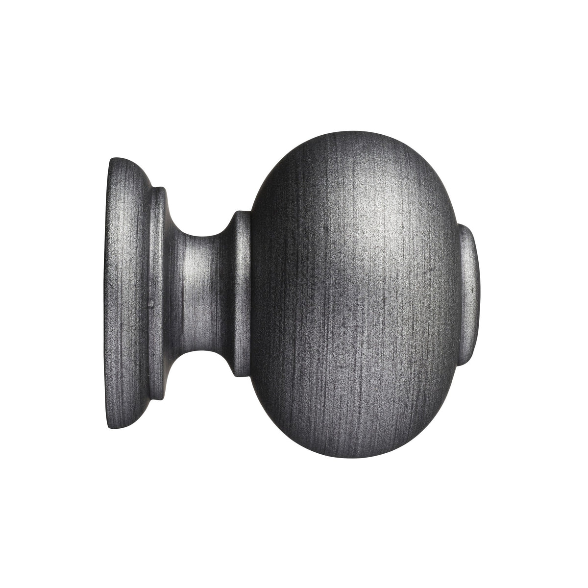 Hallis Museum Museum 55mm Satin Pewter Parham Finial