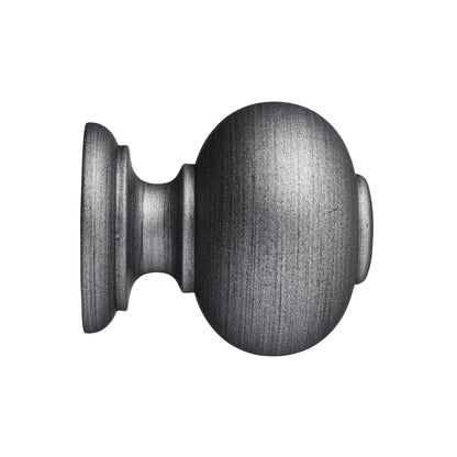 Hallis Museum Museum 55mm Satin Pewter Parham Finial