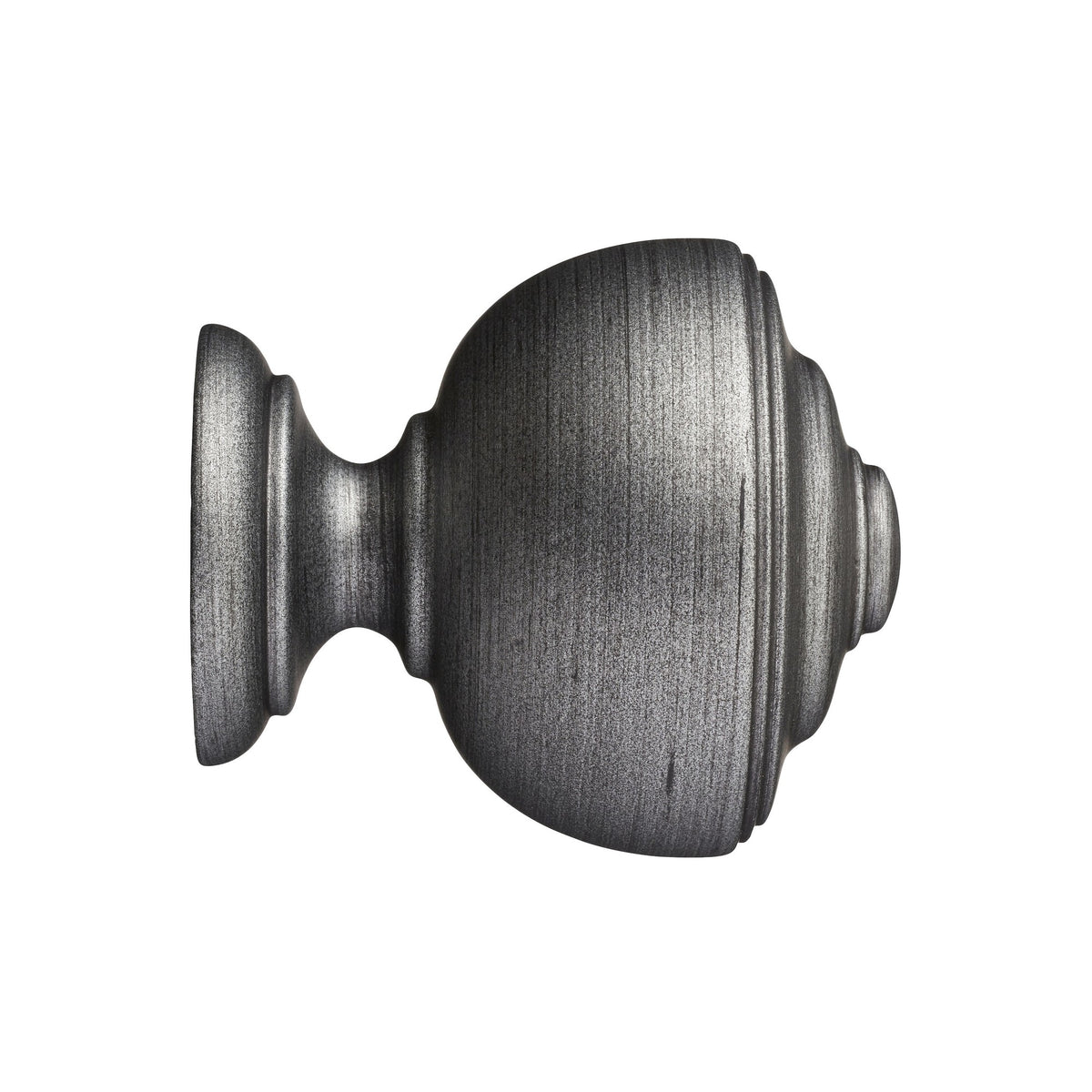 Hallis Museum Museum 55mm Satin Pewter Asher Finial