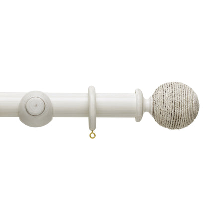 Hallis Origins Origins 35mm Twine Pole Set Chalk Stone