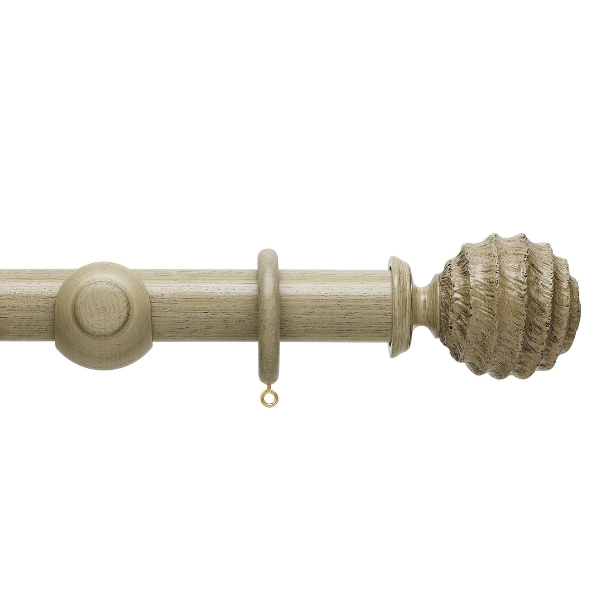 Hallis Origins Origins 35mm Fossil Ball Pole Set Millstone Grey