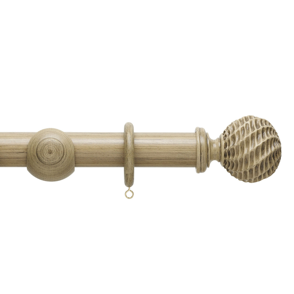 Hallis Origins Origins 35mm Ammonite Pole Set Quarry Stone