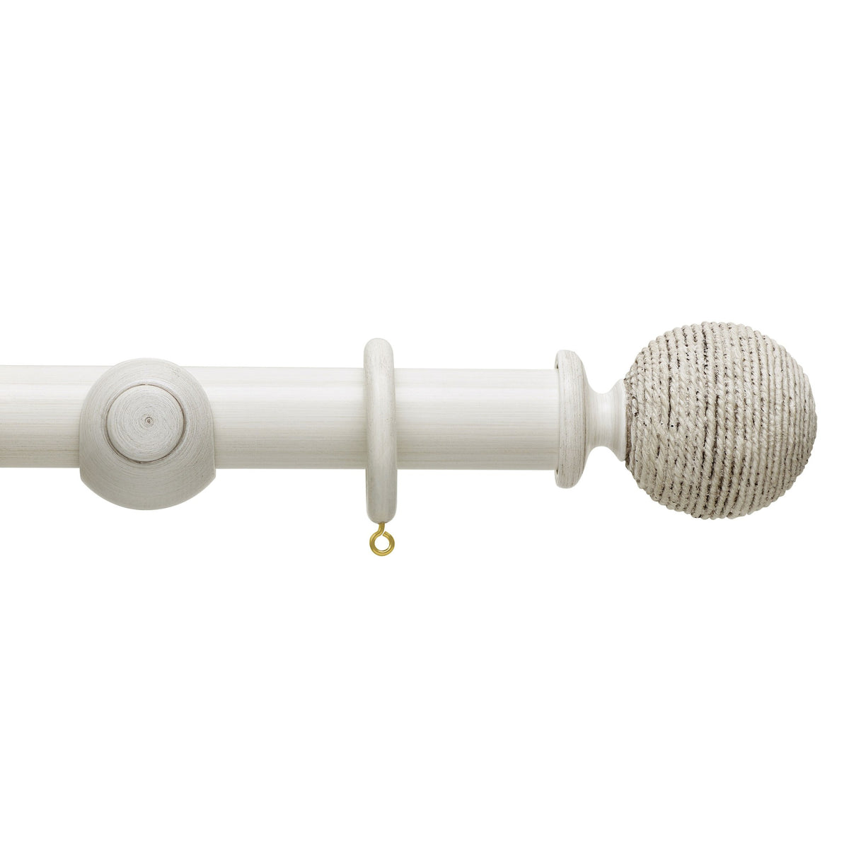 Hallis Origins Origins 45mm Twine Pole Set Chalk Stone
