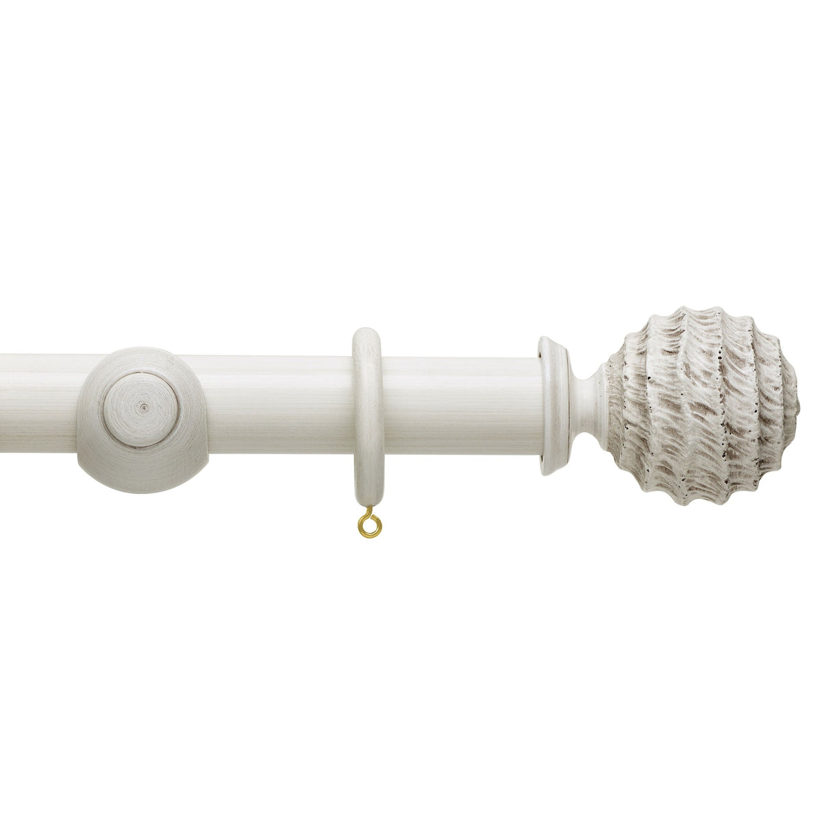 Hallis Origins Origins 45mm Fossil Ball Pole Set Chalk Stone