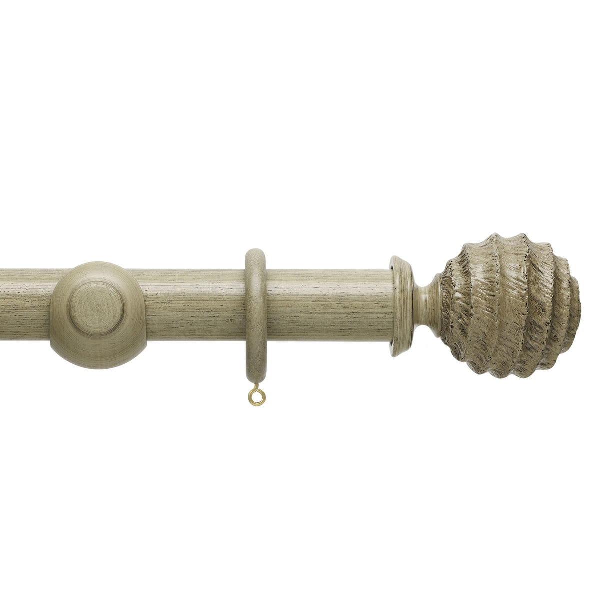 Hallis Origins Origins 45mm Fossil Ball Pole Set Millstone Grey