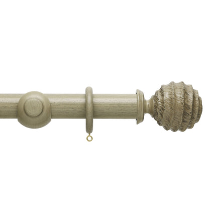 Hallis Origins Origins 45mm Fossil Ball Pole Set Millstone Grey