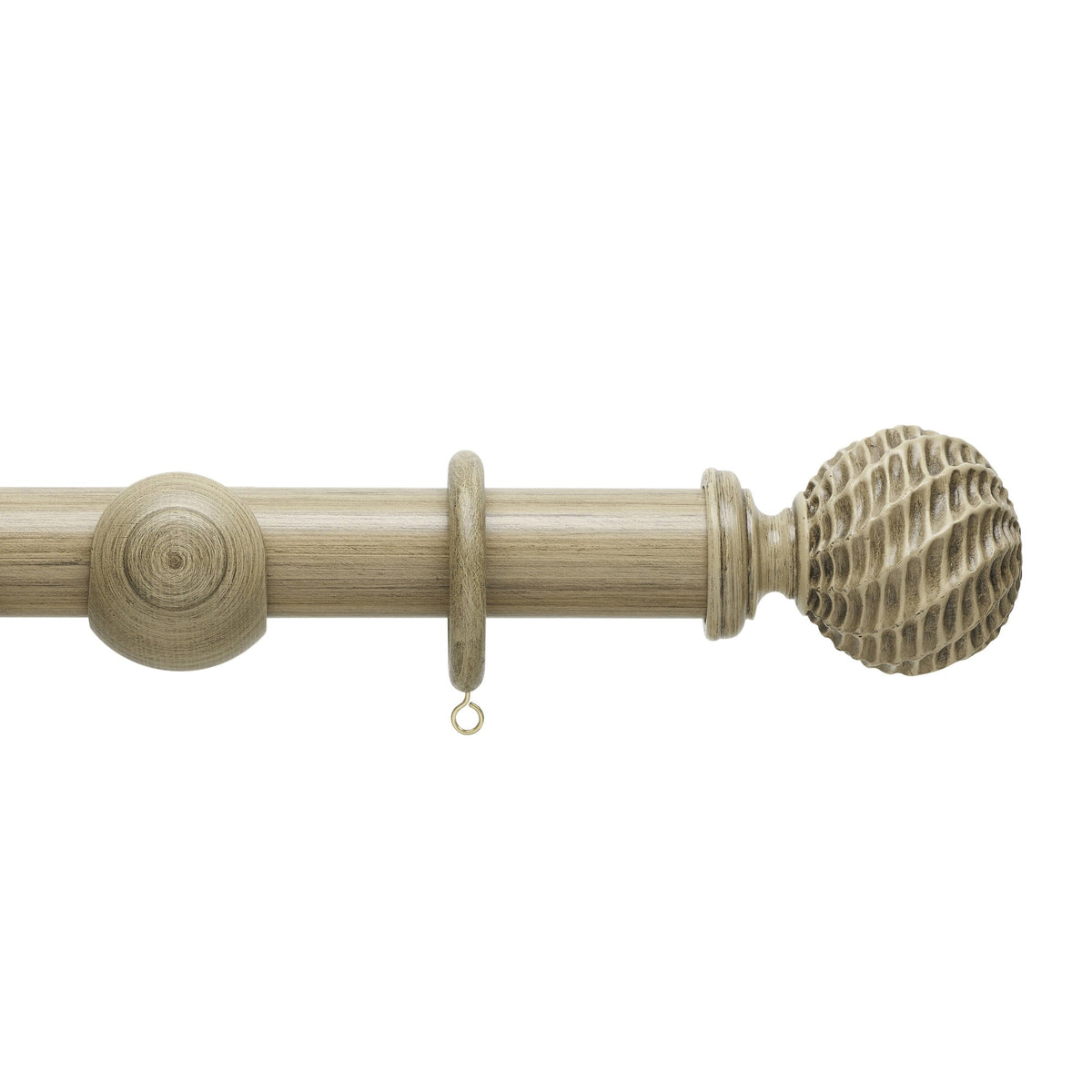 Hallis Origins Origins 45mm Ammonite Pole Set Quarry Stone