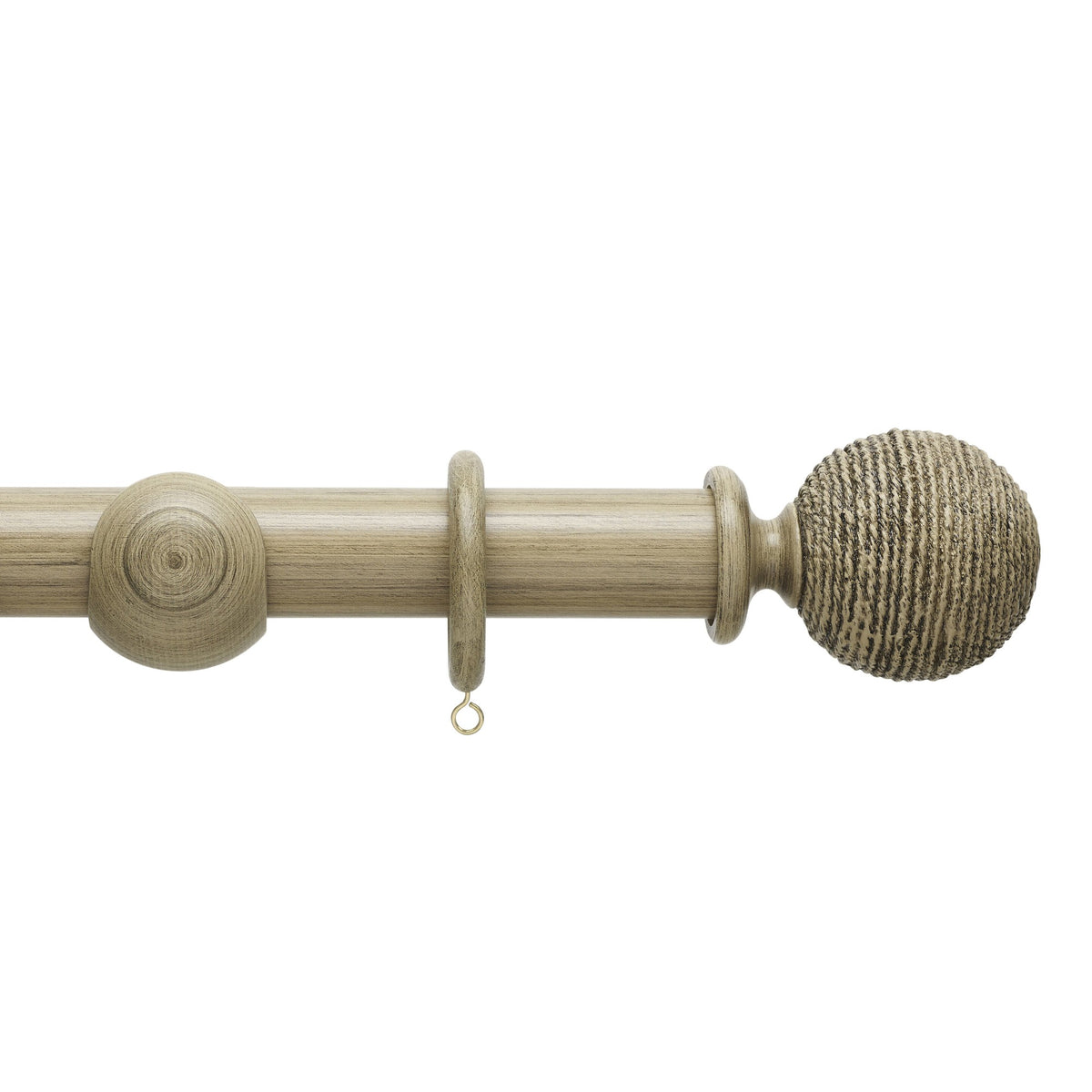 Hallis Origins Origins 45mm Twine Pole Set Quarry Stone