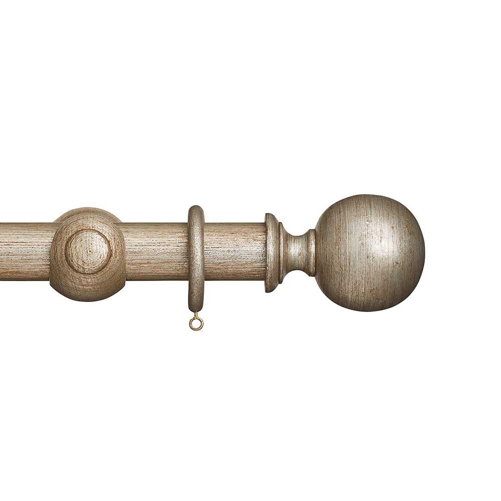 Plain Ball::Antique Silver