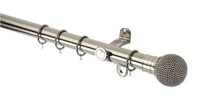 Raised Stud::Brushed Silver
