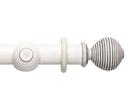 Ribbed Ball::Brushed Ivory