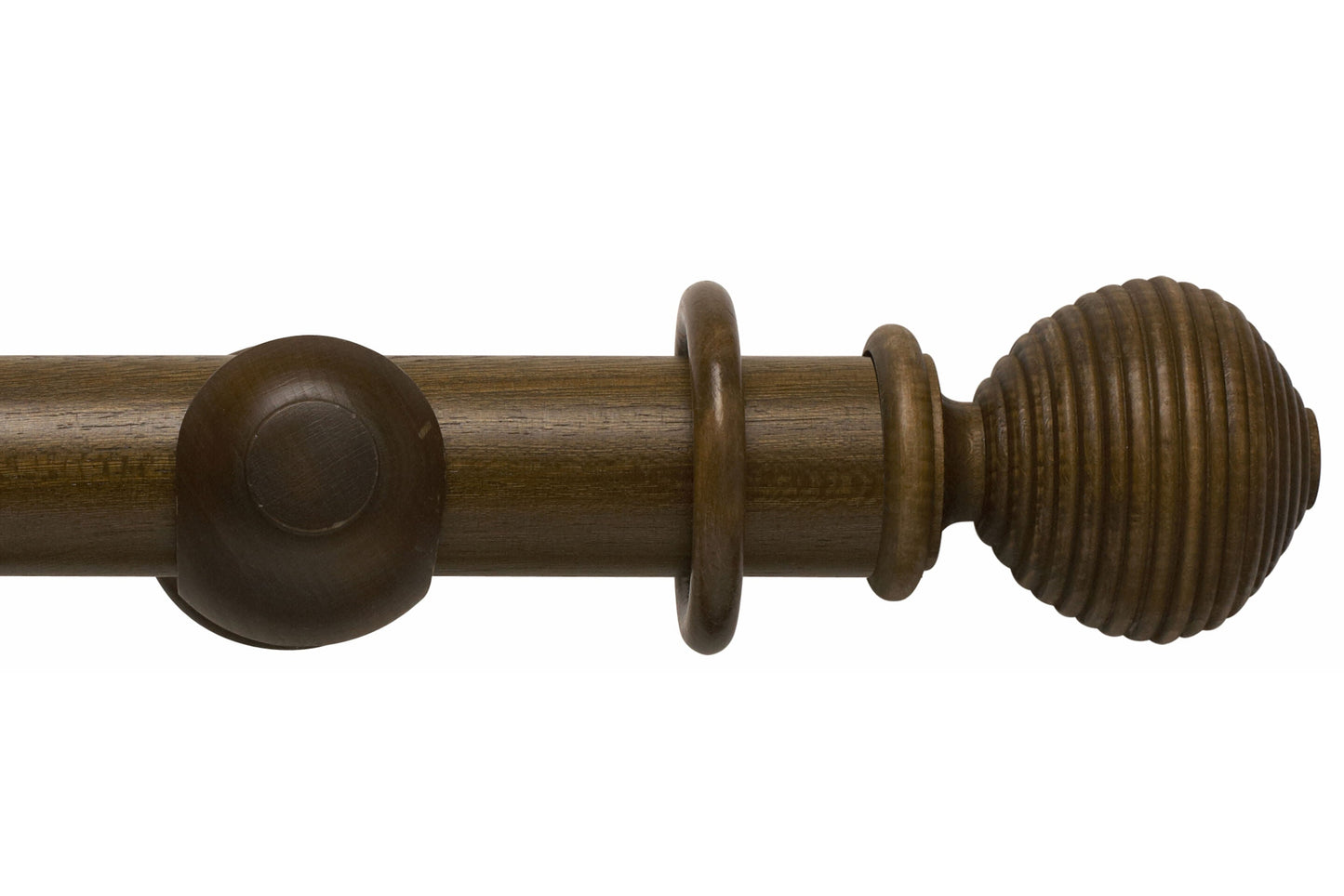 Ribbed Ball::Dark Oak