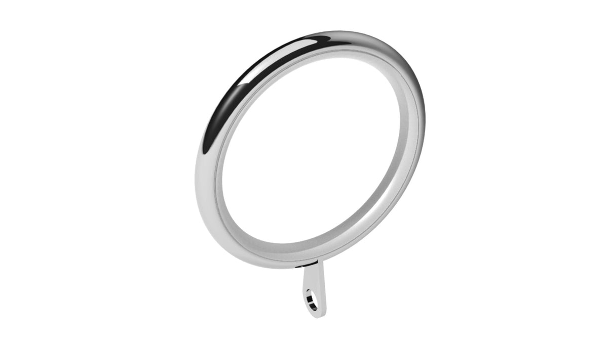 Rings (pack of 12)::Chrome