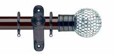 Square Studded Ball::Black Nickel