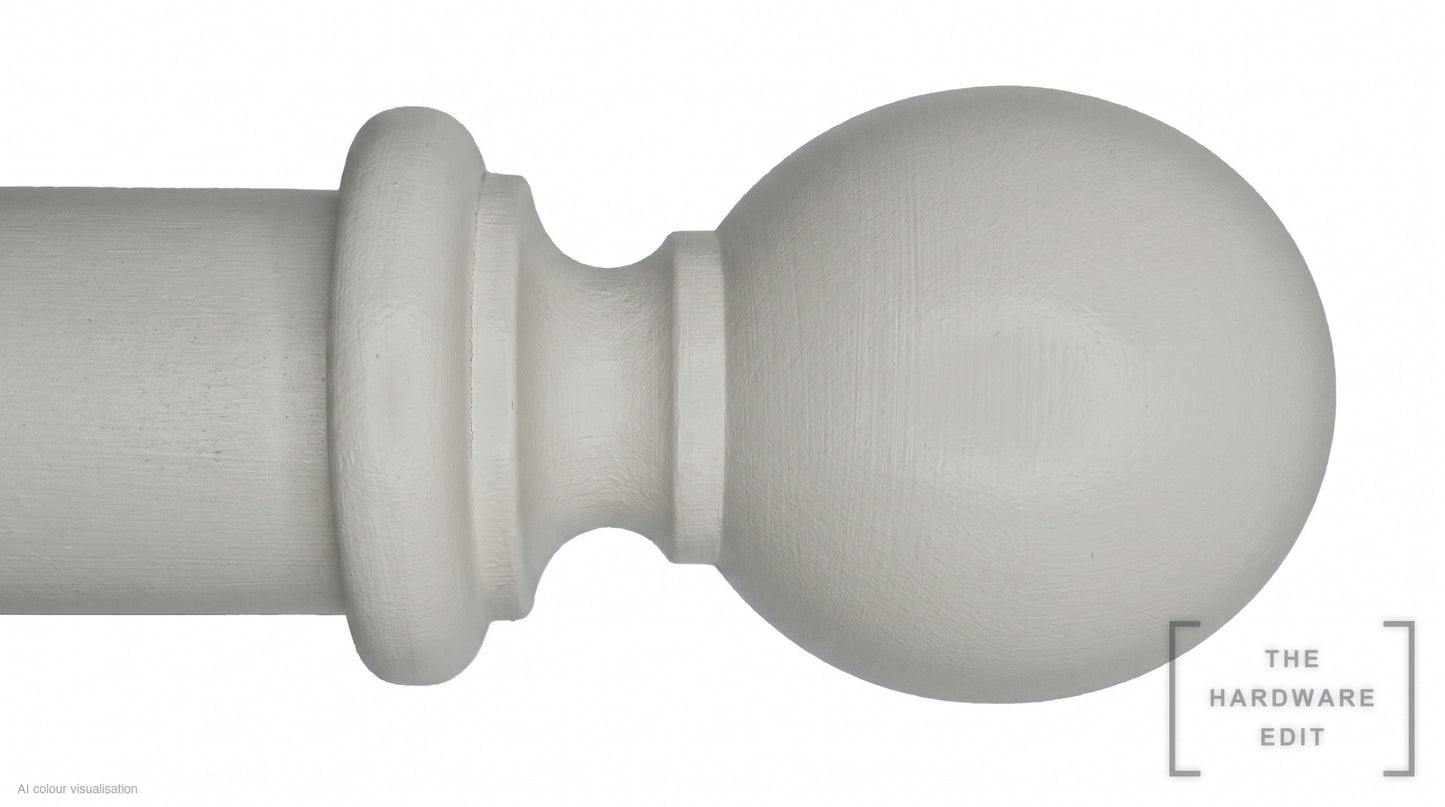 Ball finial – Ash (AI colour visualisation)