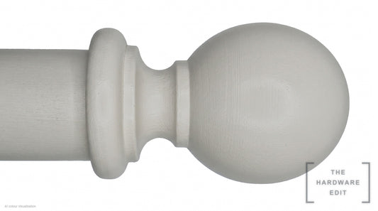 Ball finial – Ash (AI colour visualisation)