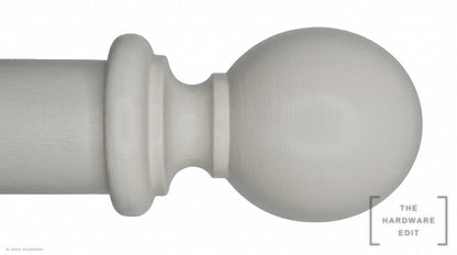 Ball finial – Ash (AI colour visualisation)