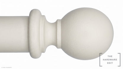 Ball finial – Chalk (AI colour visualisation)