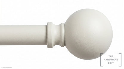 Ball finial – Chalk (AI colour visualisation)