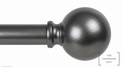 Ball finial – Graphite (AI colour visualisation)