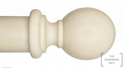 Ball finial – Ivory (AI colour visualisation)
